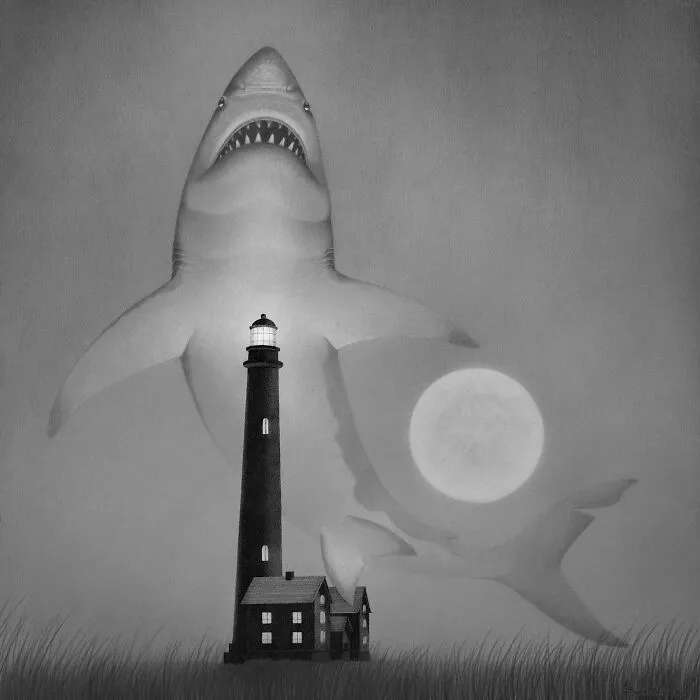 "Mabel And The Shinnecock Lighthouse"