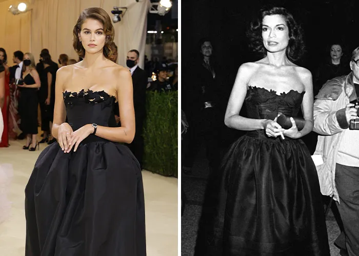 Kaia Gerber y Bianca Jagger