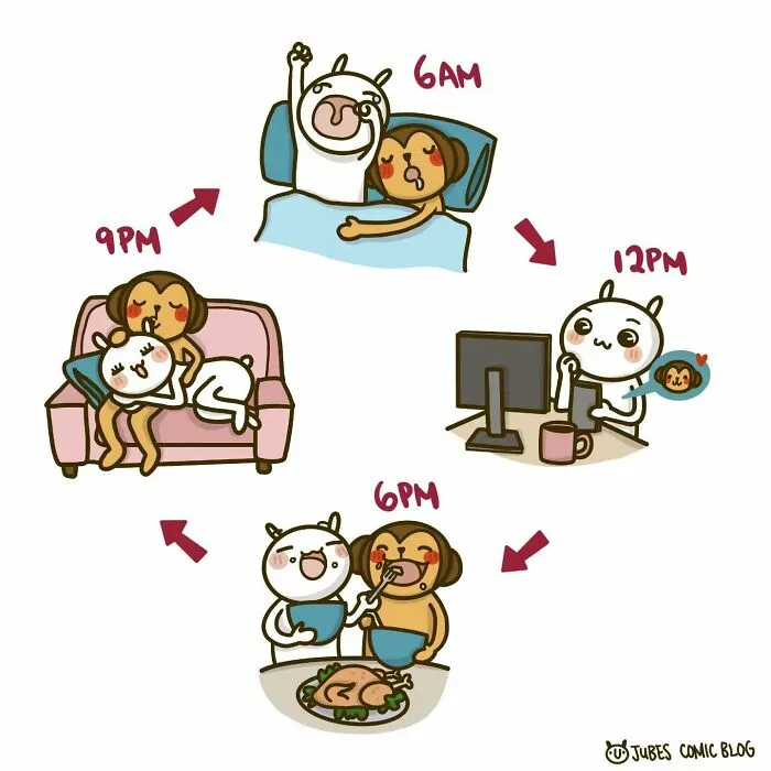 This Artist Hilariously Captures The Everyday Struggles Of Love And Life In 21 New Adorable Comics