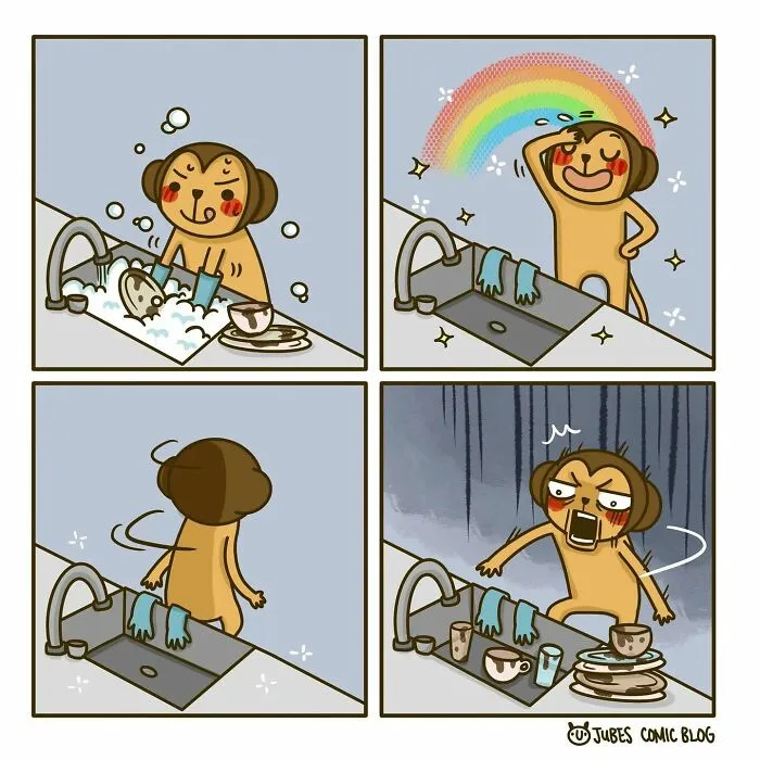 This Artist Hilariously Captures The Everyday Struggles Of Love And Life In 21 New Adorable Comics