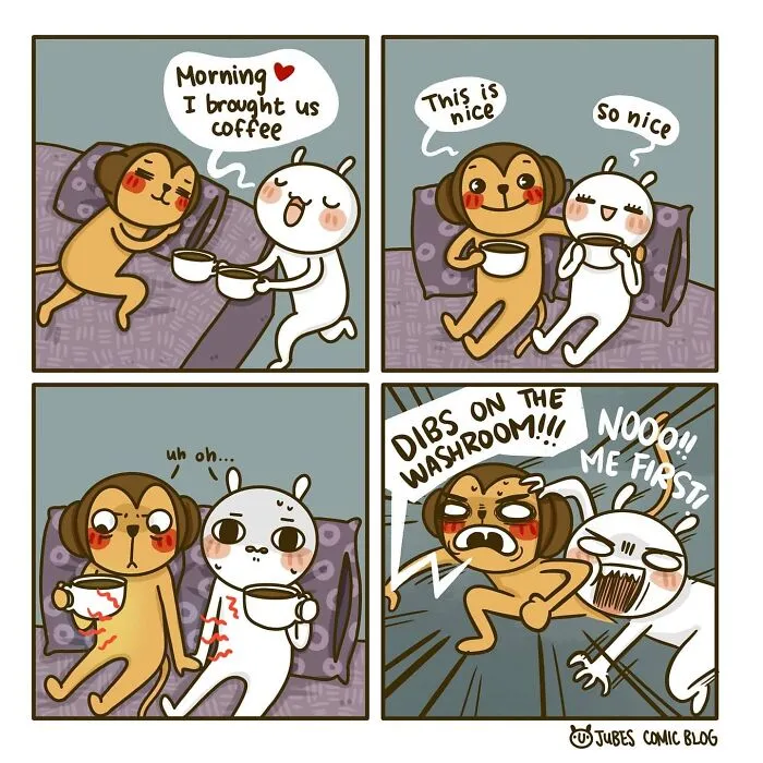 This Artist Hilariously Captures The Everyday Struggles Of Love And Life In 21 New Adorable Comics