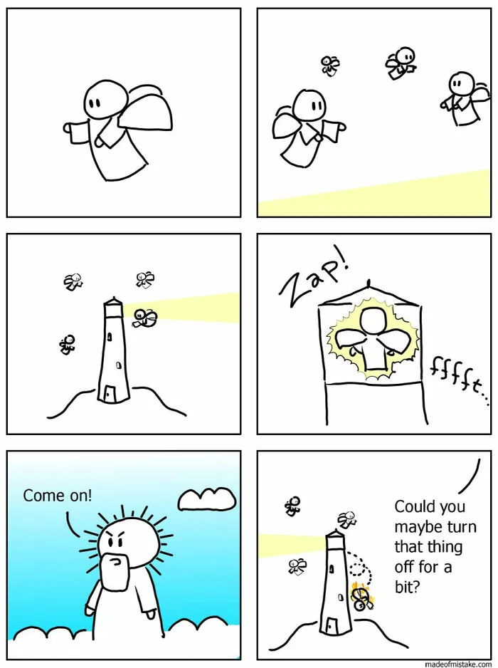38 Simple Comics That Are Humorous And Silly By "Made of Mistake" (New Pics)