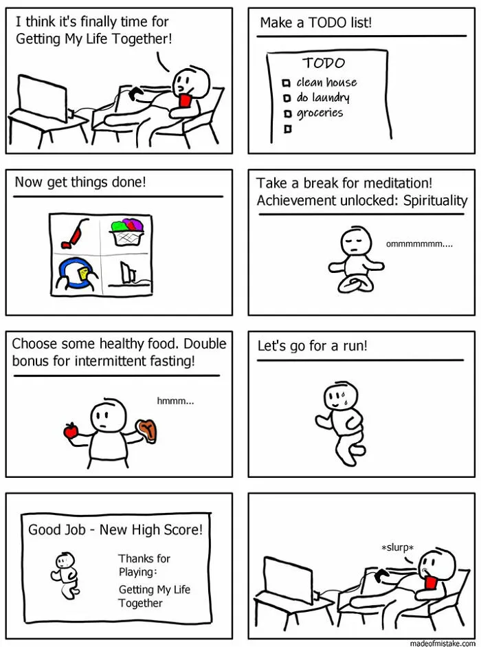 38 Simple Comics That Are Humorous And Silly By "Made of Mistake" (New Pics)