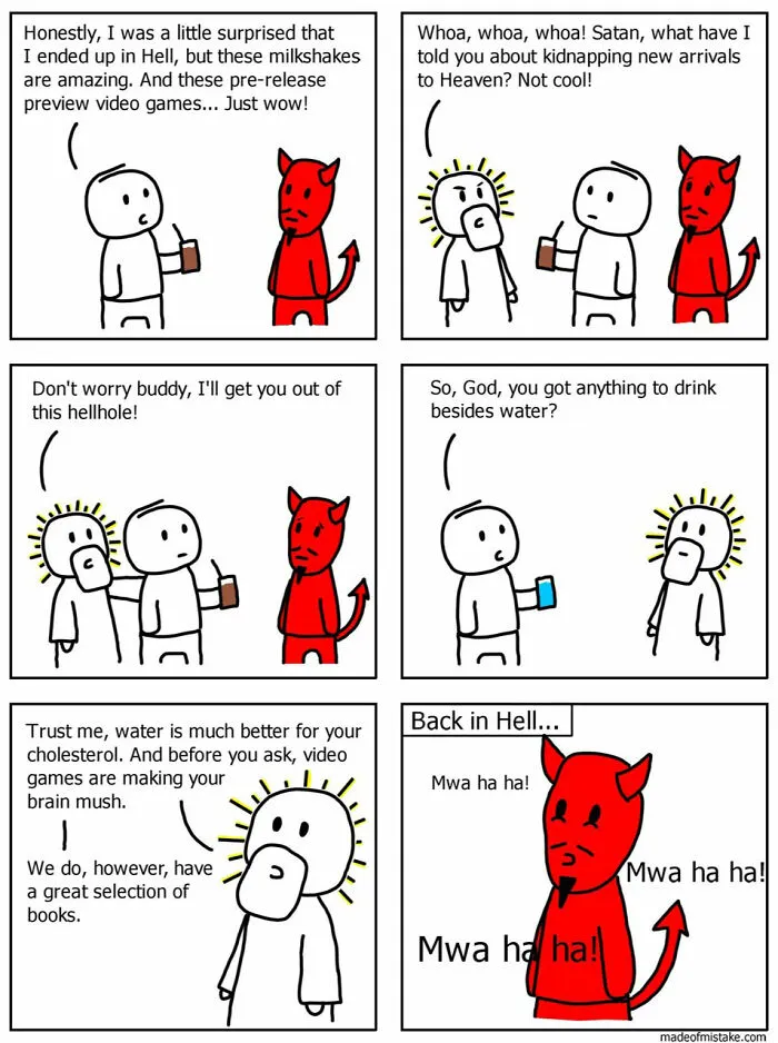 38 Simple Comics That Are Humorous And Silly By "Made of Mistake" (New Pics)