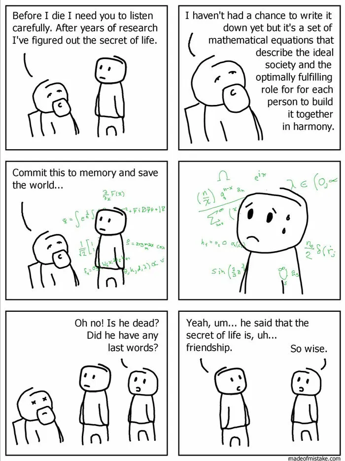 38 Simple Comics That Are Humorous And Silly By "Made of Mistake" (New Pics)