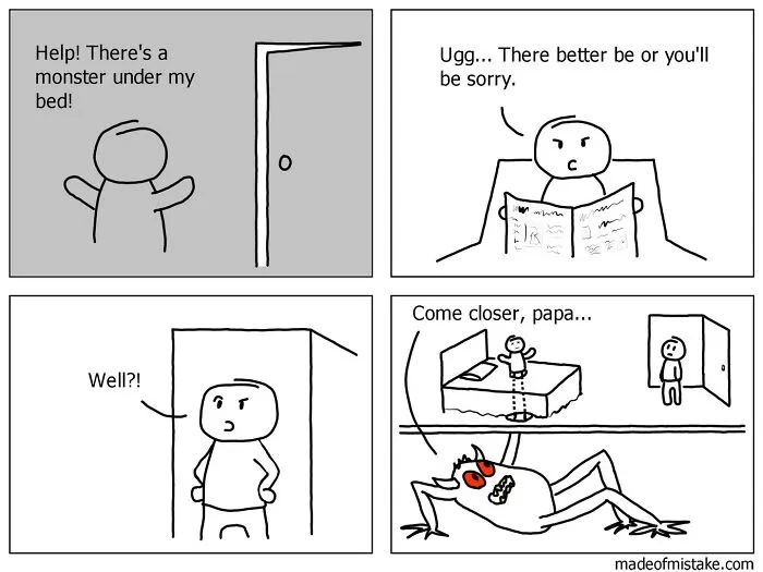 38 Simple Comics That Are Humorous And Silly By "Made of Mistake" (New Pics)