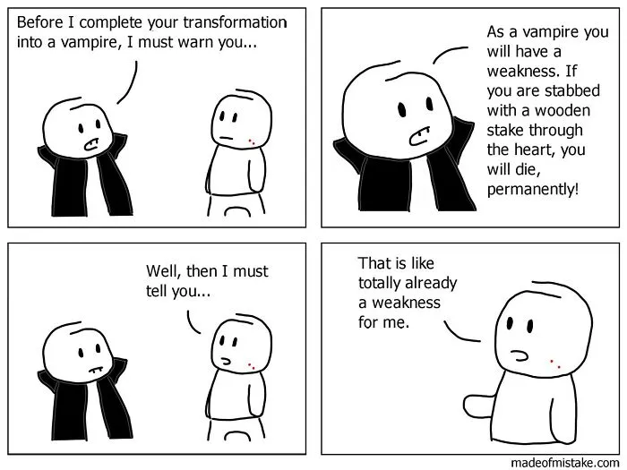 38 Simple Comics That Are Humorous And Silly By "Made of Mistake" (New Pics)