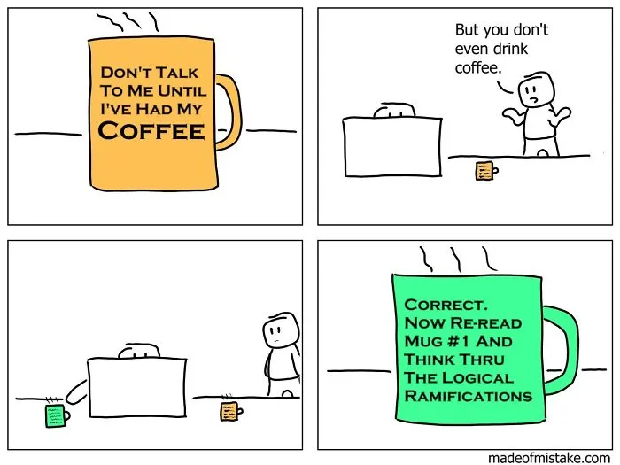 38 Simple Comics That Are Humorous And Silly By "Made of Mistake" (New Pics)