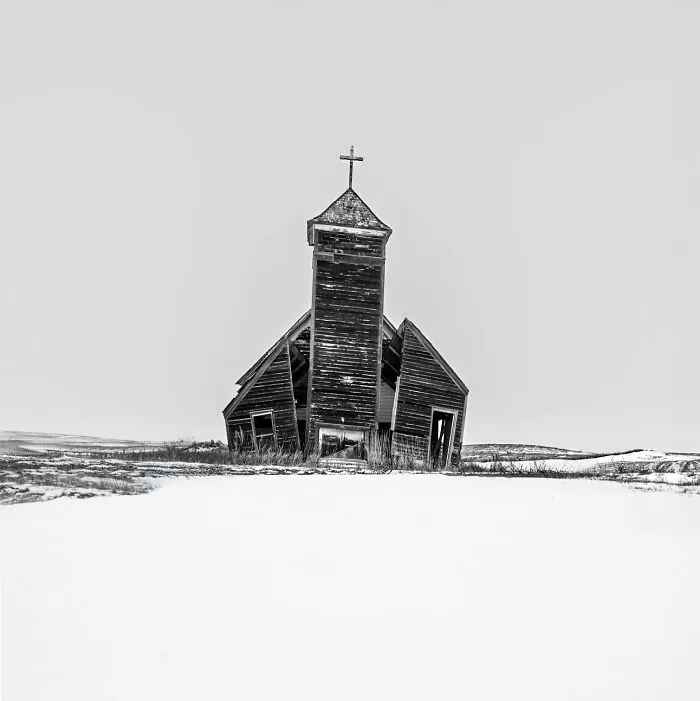 1st Place / Architecture / Historic: Winter Prairies By Marc Koegel