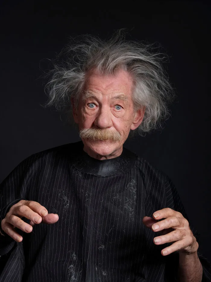 2nd Place / Editorial / Press / Personality: Ian Mckellen By Frederic Aranda