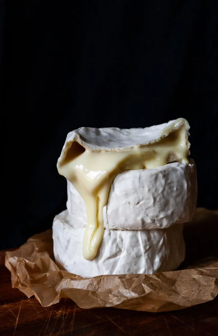 1st Place / Advertising / Food & Beverage: Ripe And Oozy Brie By Heather Brown