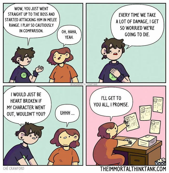20 Epic Comics That Blend Fantasy Gaming And Everyday Humor By Ché Crawford (New Pics)