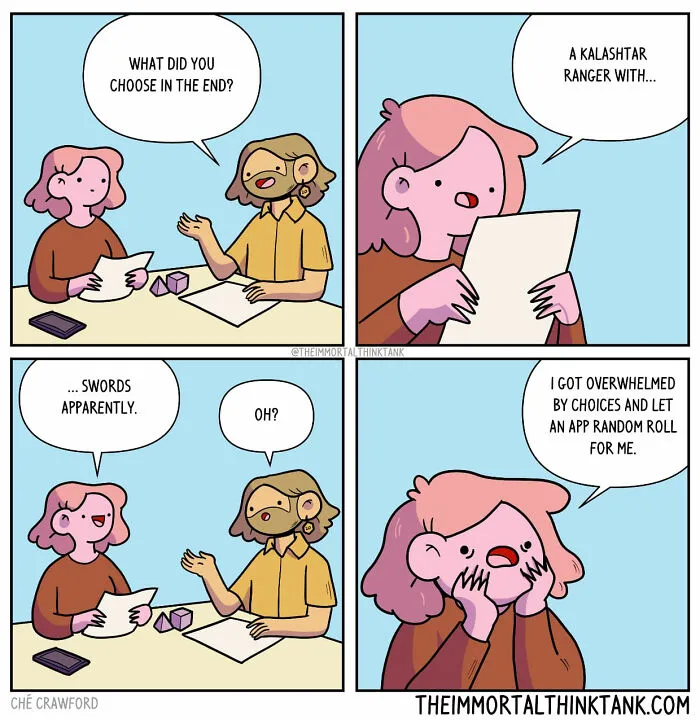 20 Epic Comics That Blend Fantasy Gaming And Everyday Humor By Ché Crawford (New Pics)