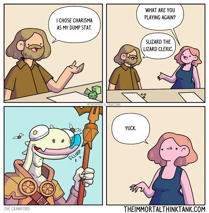 20 Epic Comics That Blend Fantasy Gaming And Everyday Humor By Ché Crawford (New Pics)