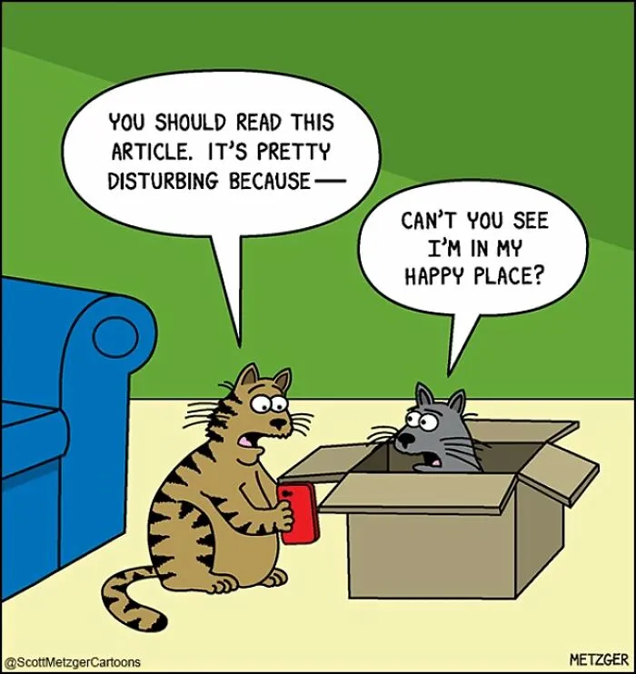 25 Of The Funniest Cat And Dog Comics By Scott Metzger That Perfectly Reveal Their Nature (New Pics)