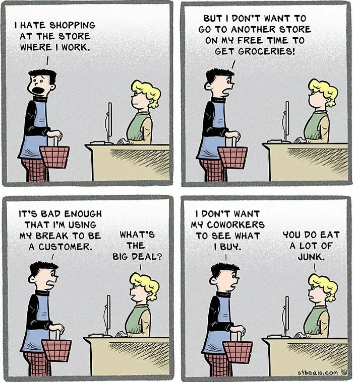 40 Hilarious Comics By Stephen Beals That Show The Reality Of Working In Retail (New Pics)