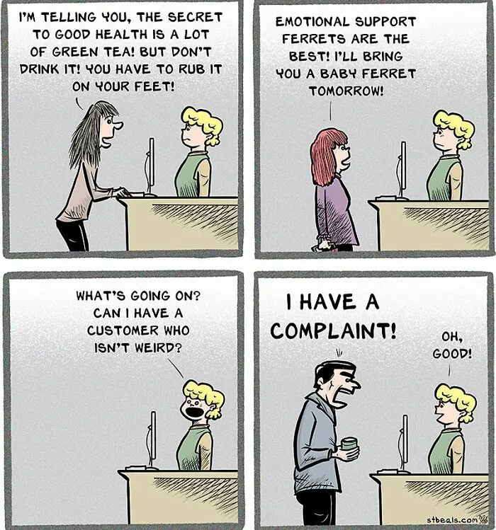 40 Hilarious Comics By Stephen Beals That Show The Reality Of Working In Retail (New Pics)
