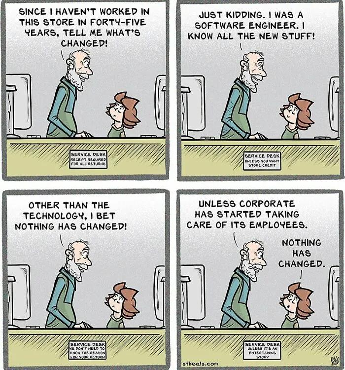 40 Hilarious Comics By Stephen Beals That Show The Reality Of Working In Retail (New Pics)