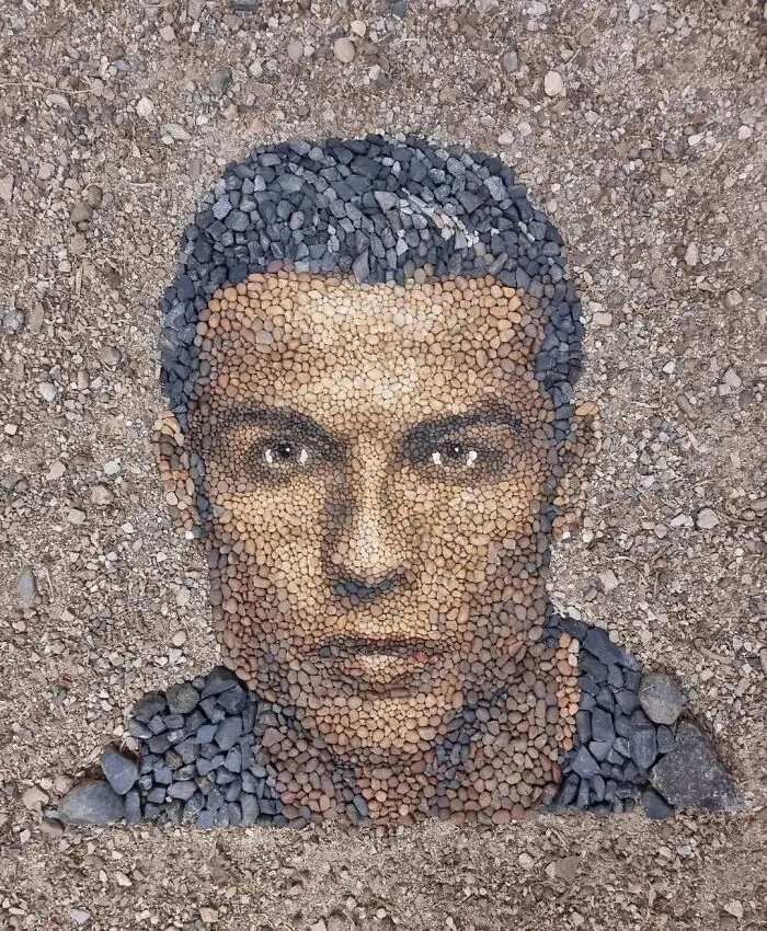 British Artist Justin Bateman Creates Intricate Art Using Pebbles (40 New Pics)