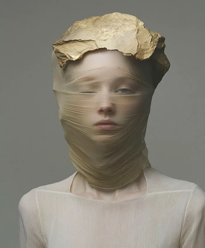Fashion: 2nd Place Winner - "Aurum Fractum" By Xim Izquierdo