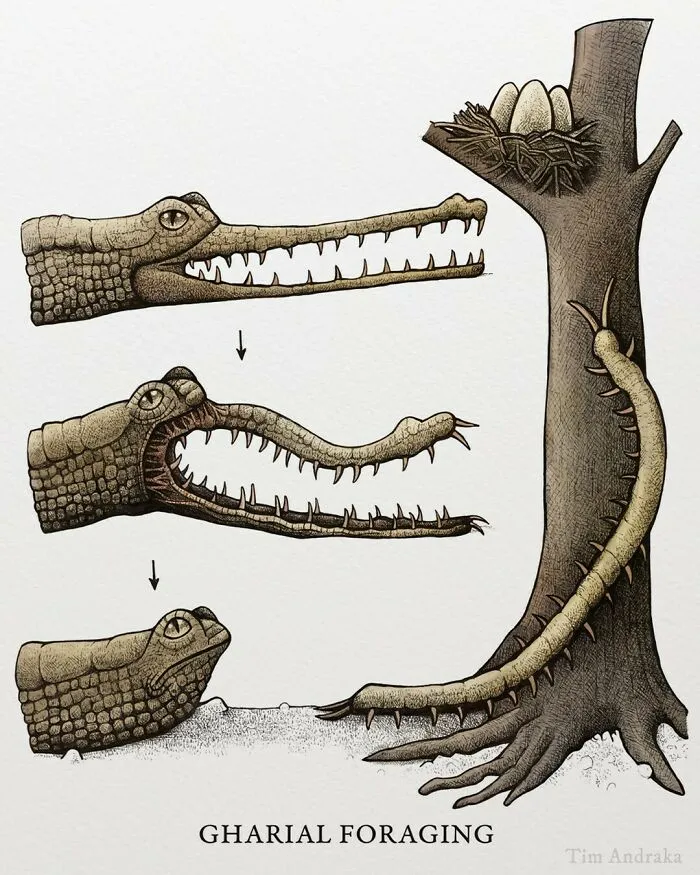 Surreal Zoology: 25 New Nonsensical Scientific Illustrations Of Wildlife By Tim Andraka