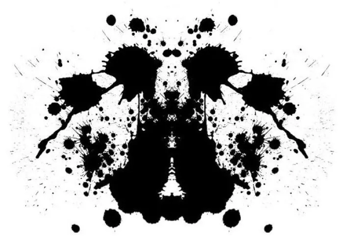 What Is In This Inkblot Image?