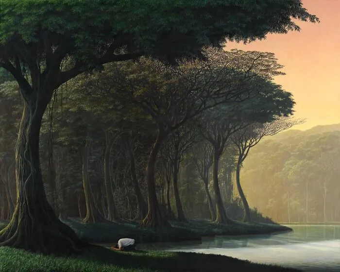 Immersive Landscape Paintings By Tomas Sanchez (25 Pics)