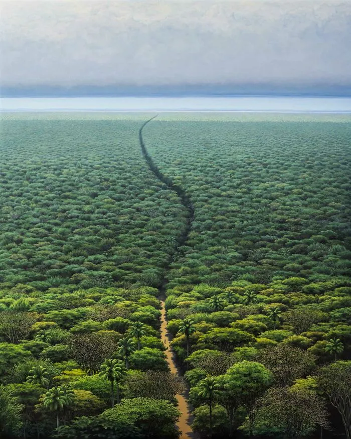 Immersive Landscape Paintings By Tomas Sanchez (25 Pics)