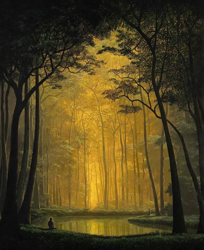 Immersive Landscape Paintings By Tomas Sanchez (25 Pics)