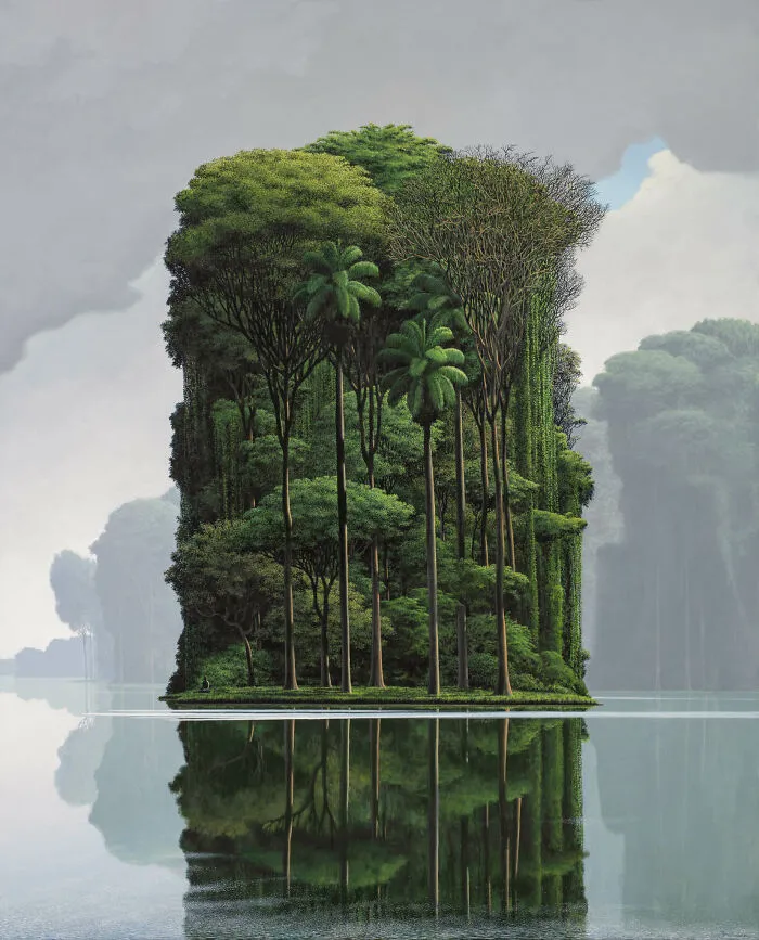 Immersive Landscape Paintings By Tomas Sanchez (25 Pics)