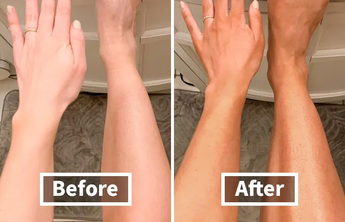 Get That Sun-Kissed Glow Without The Sun Damage With The <a Style="Display:inline;" Href="Https://Www.amazon.com/B-Tan-Dark-Self-Tanner-Tanned/Dp/B0777ts92m?ie=utf8&th=1&linkcode=ll1&tag=bpapple-20&linkid=9da30e756d5b198bd6811f4bb607302e&language=en_us&ref_=as_li_ss_tl" Target="_blank"><span Style="Font: Inherit; Color: #d74b1f;"> B.tan Dark Self Tanner Mousse</Span>, A Rich And Indulgent Way To Fake It Till You Make It To The Beach