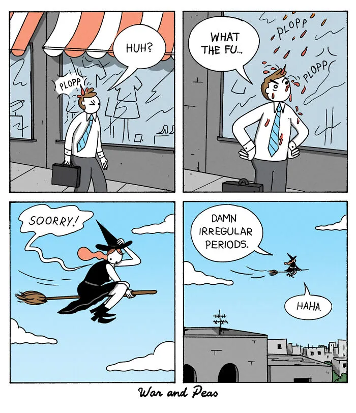 These War And Peas Comics Are Both Hilarious And Unhinged (19 New Pics)