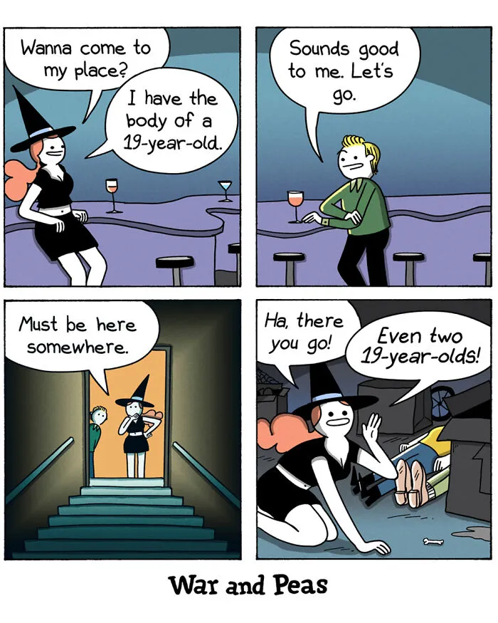 These War And Peas Comics Are Both Hilarious And Unhinged (19 New Pics)