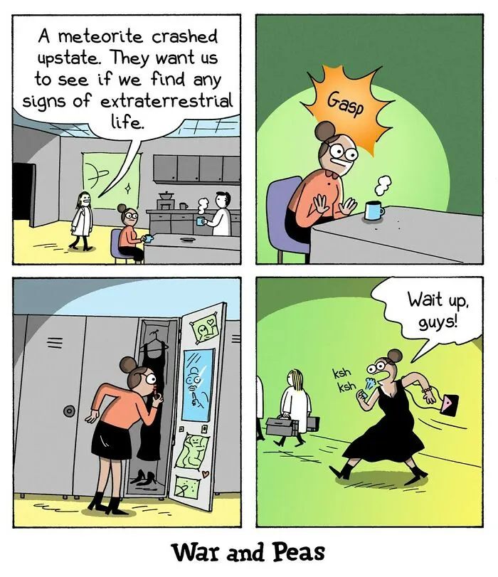 These War And Peas Comics Are Both Hilarious And Unhinged (19 New Pics)