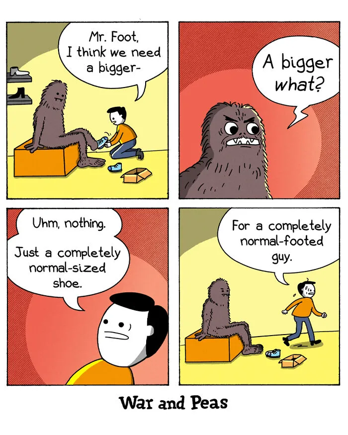These War And Peas Comics Are Both Hilarious And Unhinged (19 New Pics)