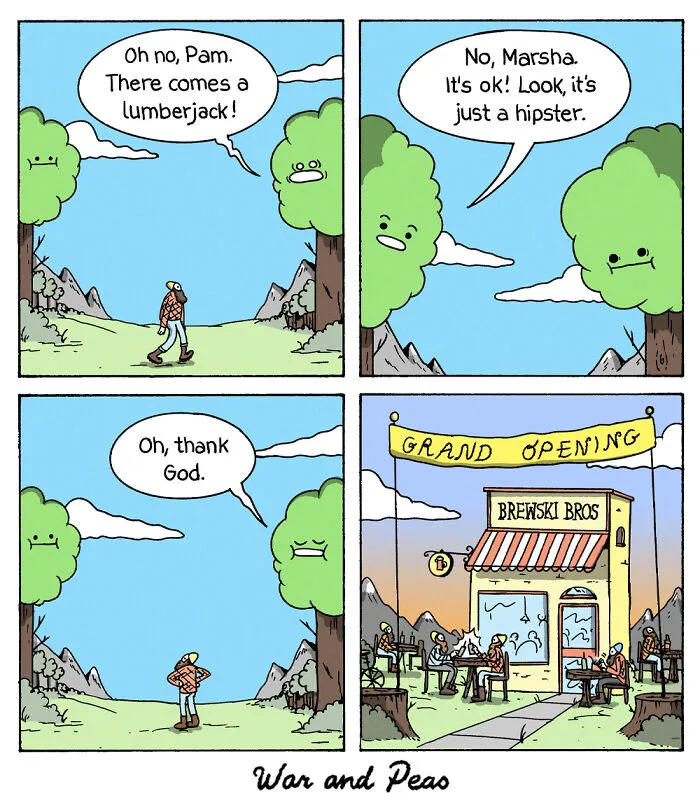 These War And Peas Comics Are Both Hilarious And Unhinged (19 New Pics)
