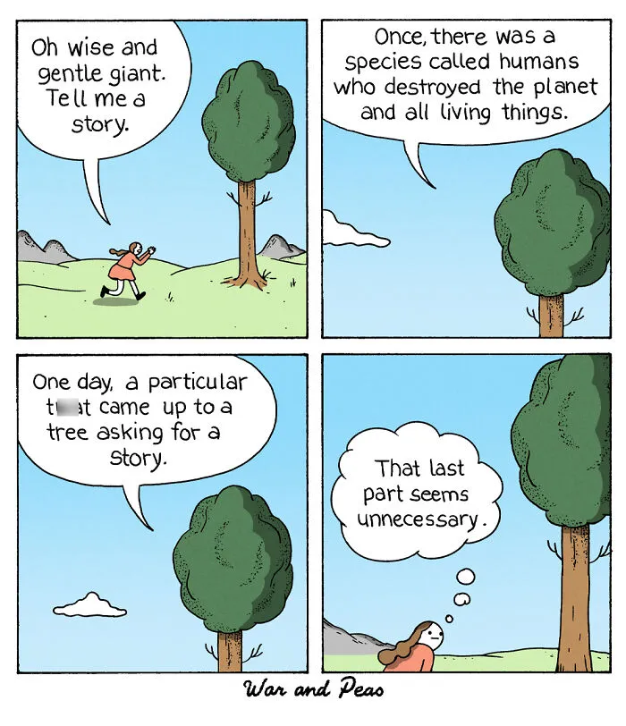 These War And Peas Comics Are Both Hilarious And Unhinged (19 New Pics)