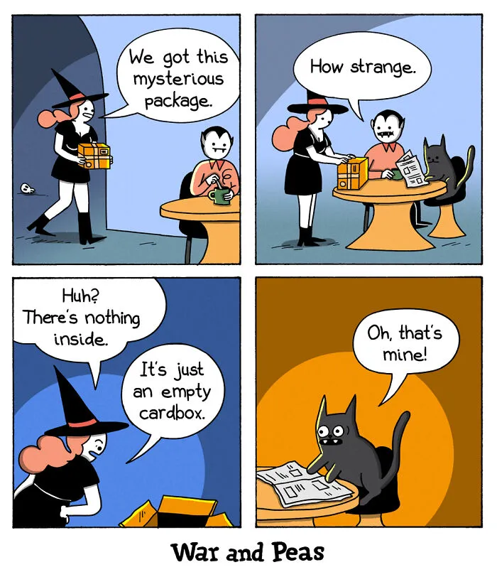 These War And Peas Comics Are Both Hilarious And Unhinged (19 New Pics)