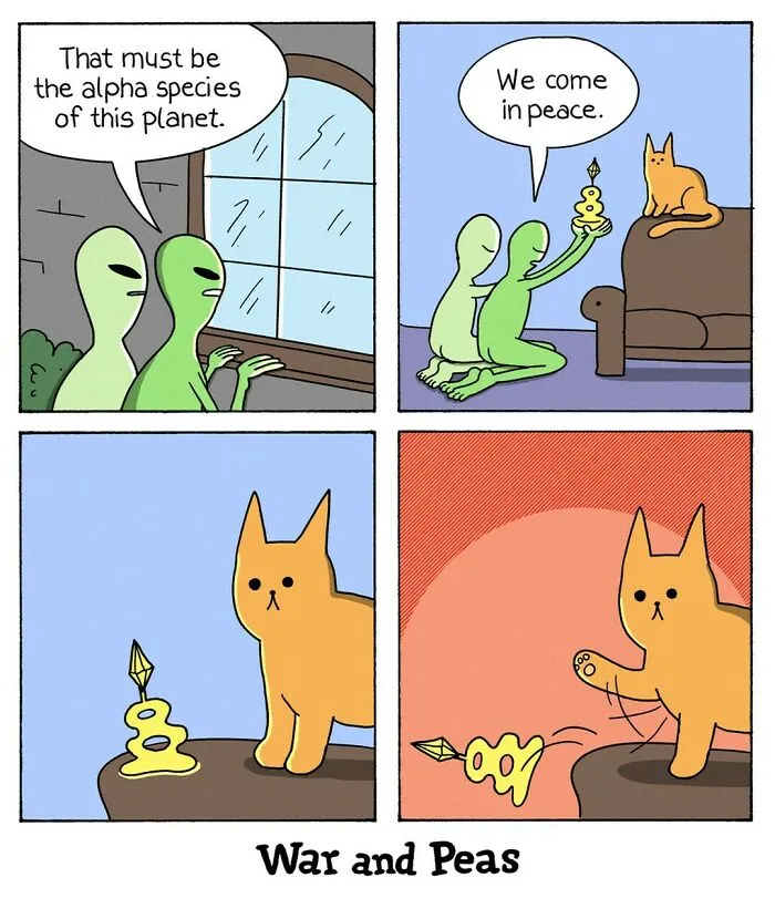 These War And Peas Comics Are Both Hilarious And Unhinged (19 New Pics)