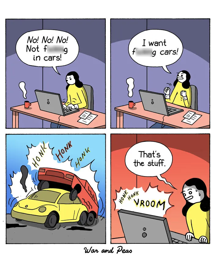 These War And Peas Comics Are Both Hilarious And Unhinged (19 New Pics)