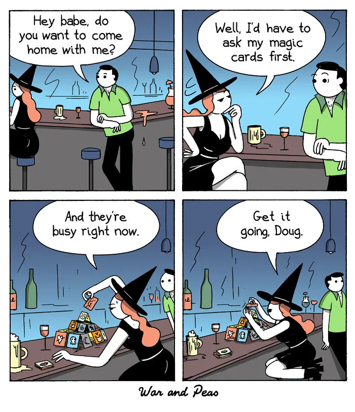These War And Peas Comics Are Both Hilarious And Unhinged (19 New Pics)