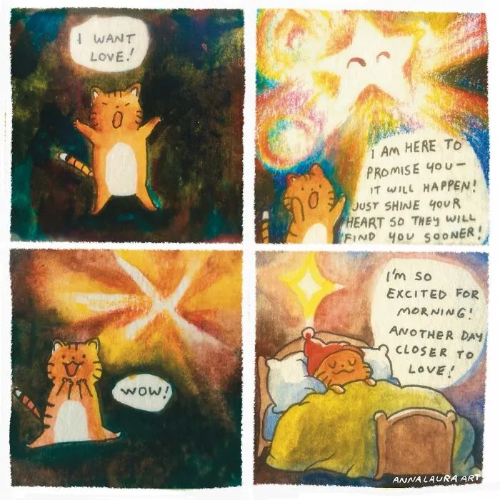 21 Watercolor Comics By Anna-Laura Sullivan That Might Brighten Your Day