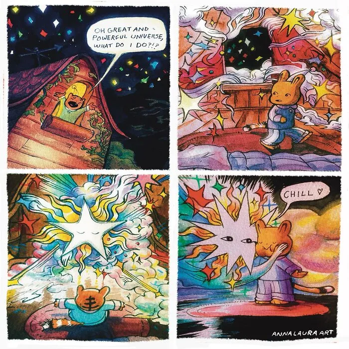 21 Watercolor Comics By Anna-Laura Sullivan That Might Brighten Your Day