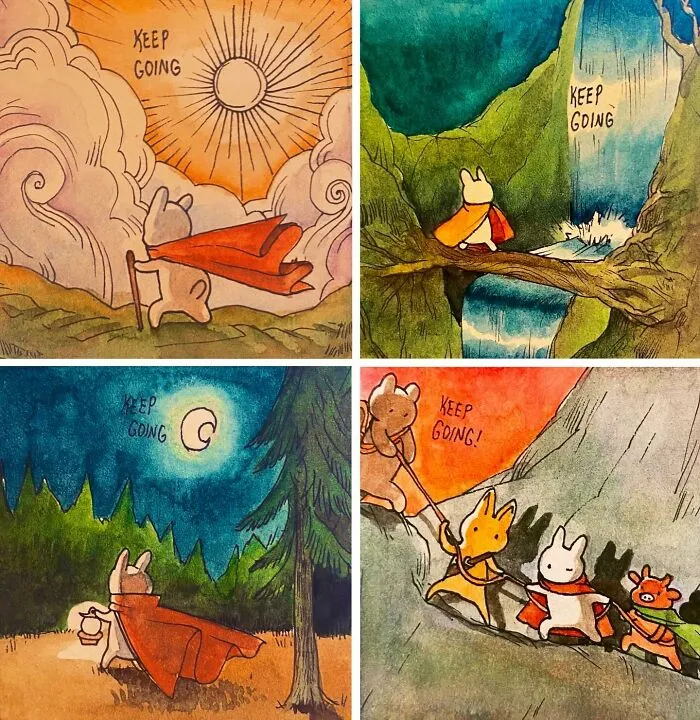 21 Watercolor Comics By Anna-Laura Sullivan That Might Brighten Your Day