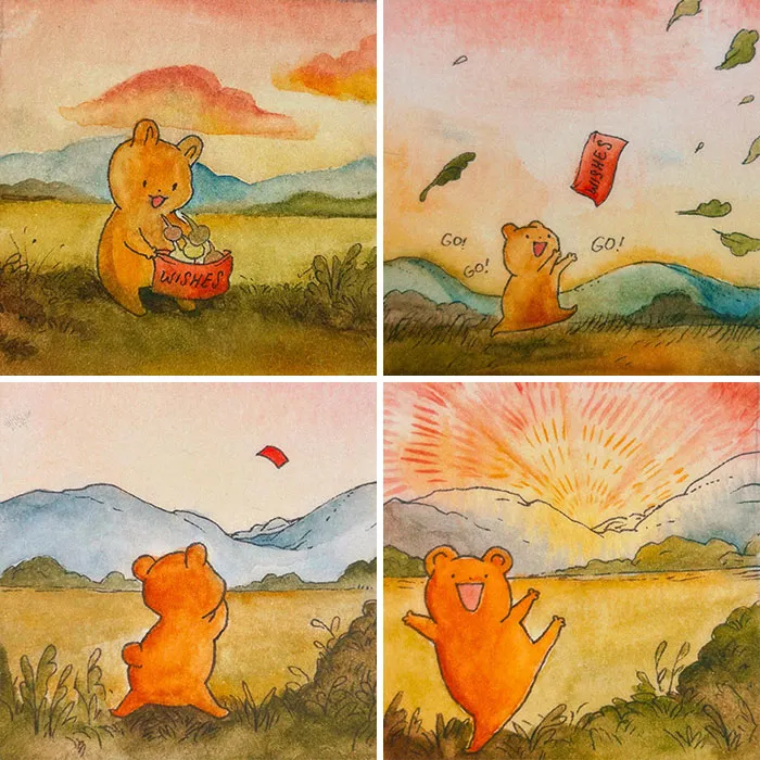 21 Watercolor Comics By Anna-Laura Sullivan That Might Brighten Your Day