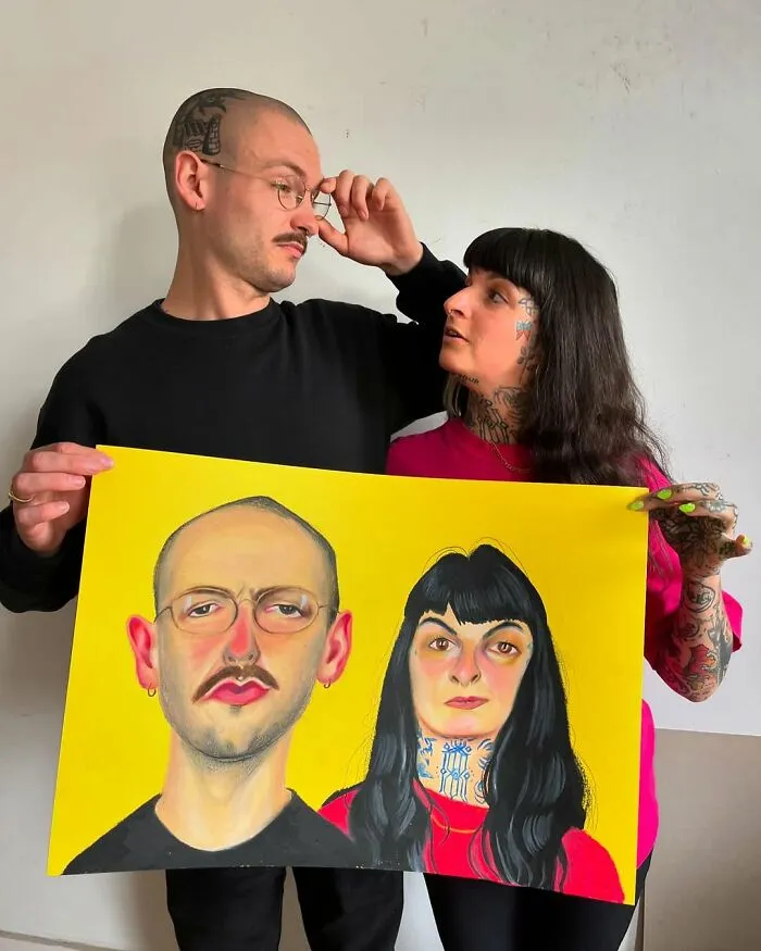 This British Artist Creates Unapologetically Expressive And Unique Portraits (70 Pics)