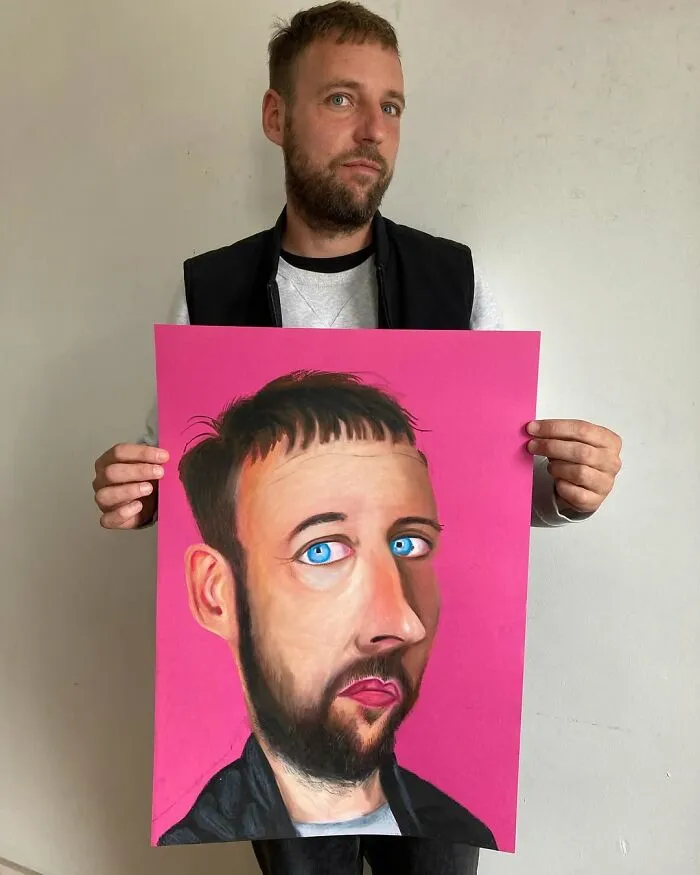 This British Artist Creates Unapologetically Expressive And Unique Portraits (70 Pics)