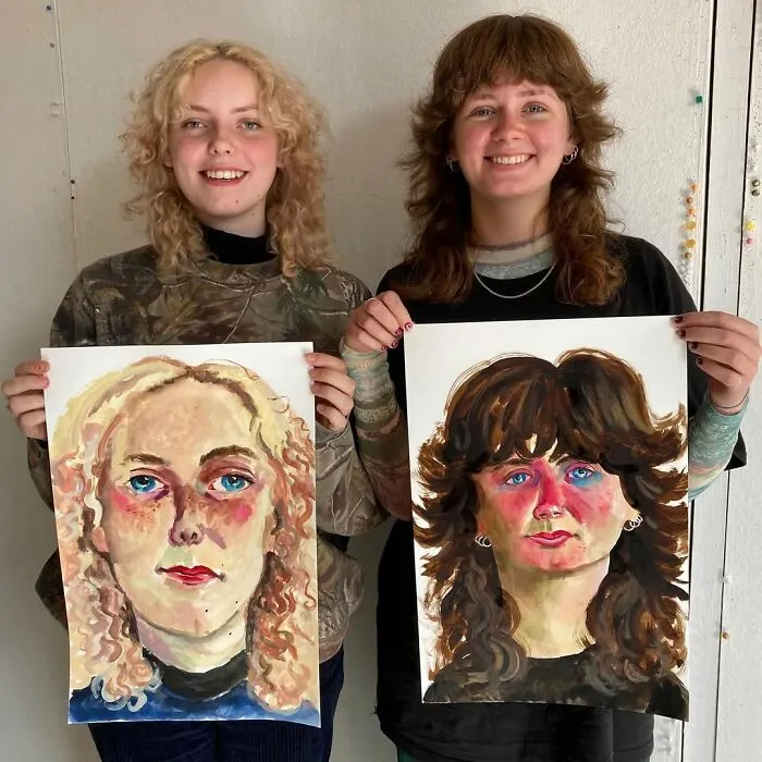 This British Artist Creates Unapologetically Expressive And Unique Portraits (70 Pics)