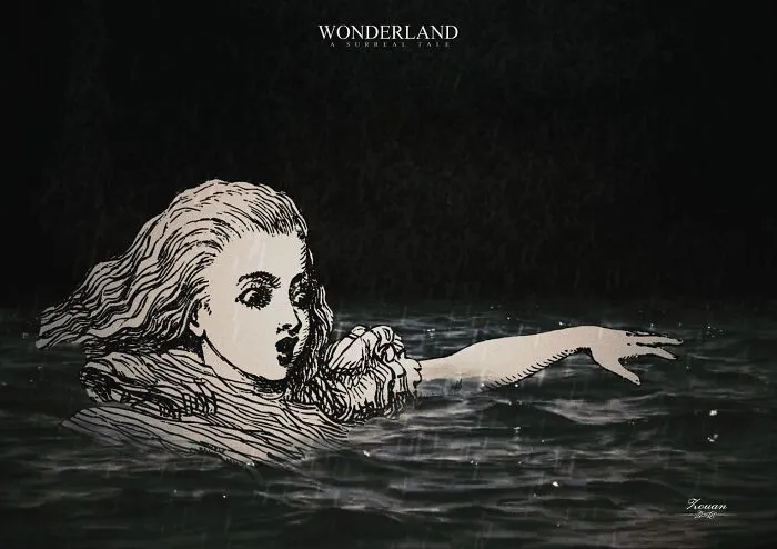 I’m Zouan Kourtis, And I Present A Surreal, Gothic Twist On Alice In Wonderland (20 Pics)