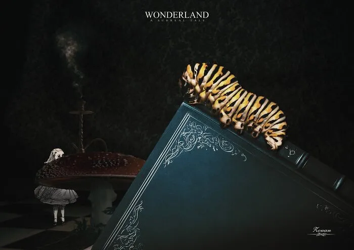 I’m Zouan Kourtis, And I Present A Surreal, Gothic Twist On Alice In Wonderland (20 Pics)